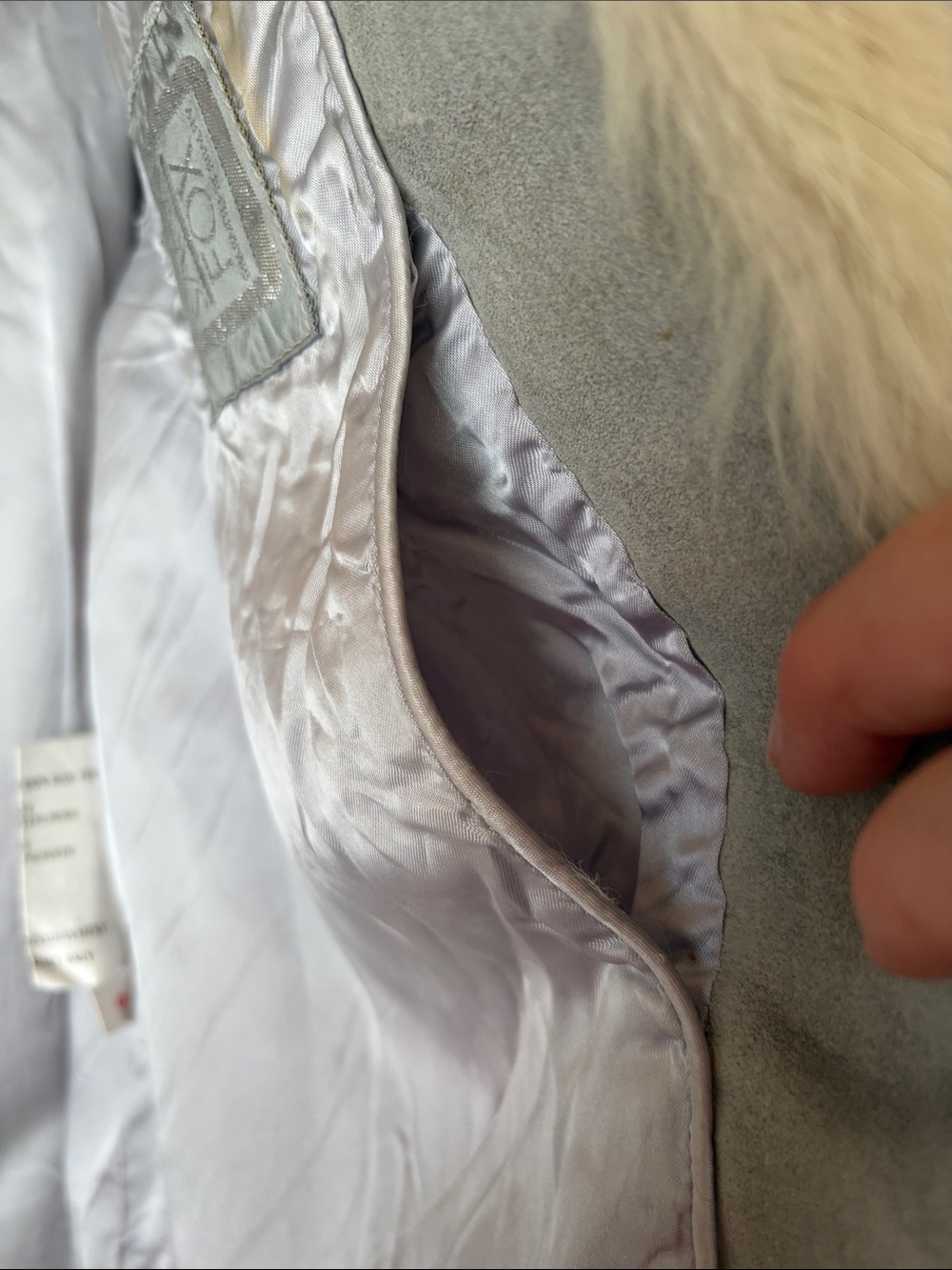 Saga Fox Blue Fox Fur coat - Picture 10 of 14